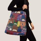 Collage voor boekadvisering crossbody tas (Dichtbij)