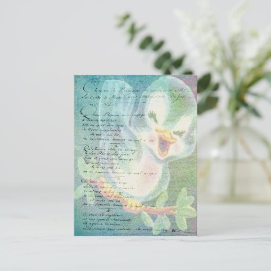  collage voor digitale kunst briefkaart (Staand voorkant)