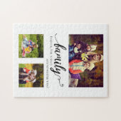 Collage voor 'Family Forever Sweet Quote' Legpuzzel (Horizontaal)