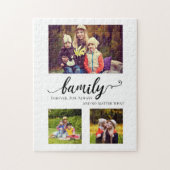 Collage voor 'Family Forever Sweet Quote' Legpuzzel (Verticaal)
