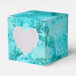 Collage voor gekneusde blauwe Rozen Bedankdoosjes