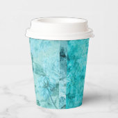 Collage voor gekneusde blauwe Rozen Papieren Bekers (Rechts)