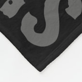 Collage voor zwarte, zwarte en rode mandje fleece deken (Hoek)