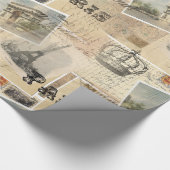 Collage-wrapppapier voor Frans Briefkaart Cadeaupapier (Hoek)