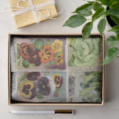 Collage zaadpakket tissuepapier (Geschenk)