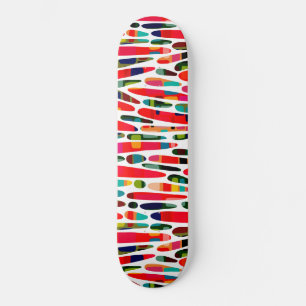 Collaged Color Splash 150222 Persoonlijk Skateboard