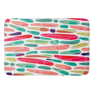 Collaged Color Splash 150222 v2 Bath Mat