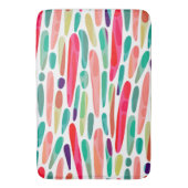 Collaged Color Splash 150222 v2 Bath Mat (Voorkant Verticaal)