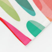 Collaged Color Splash 150222 v2 Fleece Blanket Deken (Hoek)