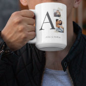 Collaged Initial Stories Koffiemok