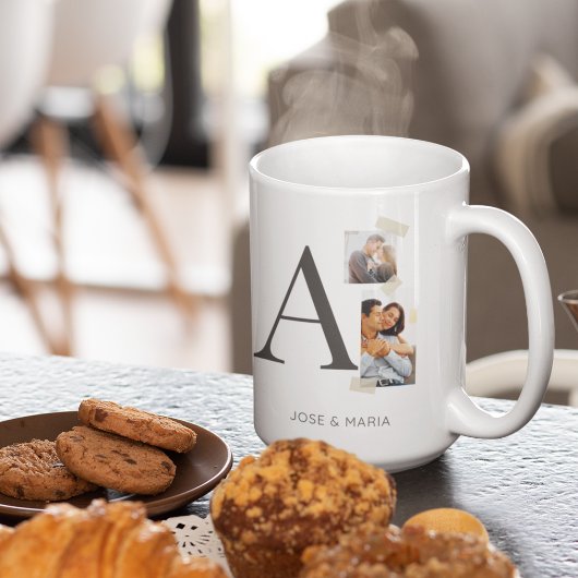 Collaged Initial Stories Koffiemok