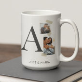 Collaged Initial Stories Koffiemok