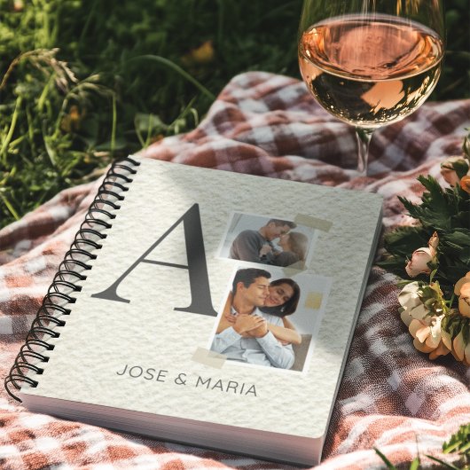 Collaged Initial Stories Notitieboek