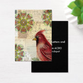 Collaged Old papers Visitekaartjes (Bureau)