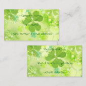 collageen visitekaartje (Voorkant / Achterkant)