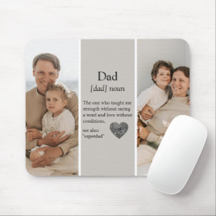 Collagefoto   Dad Definition Muismat Gift