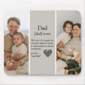 Collagefoto | Dad Definition Muismat Gift (Voorkant)