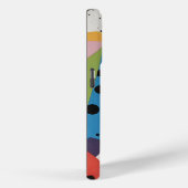 Collagepapier Zwarte Stippen Case-Mate iPhone Case (Achterkant / Rechts)