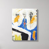 Collages Bruyants Artiest's Book Shrunken Head C Canvas Afdruk (Voorkant)