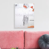 Collages Bruyants Artist's Book 10th page Canvas (Insitu (Woonkamer))