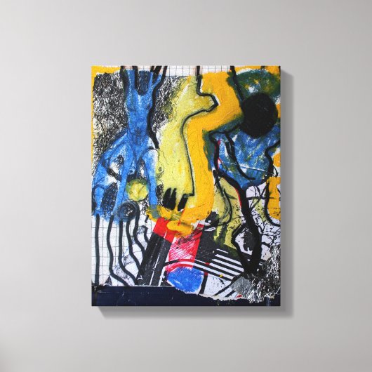 Collages Bruyants Artist's Book 16th page Canvas (Voorkant)