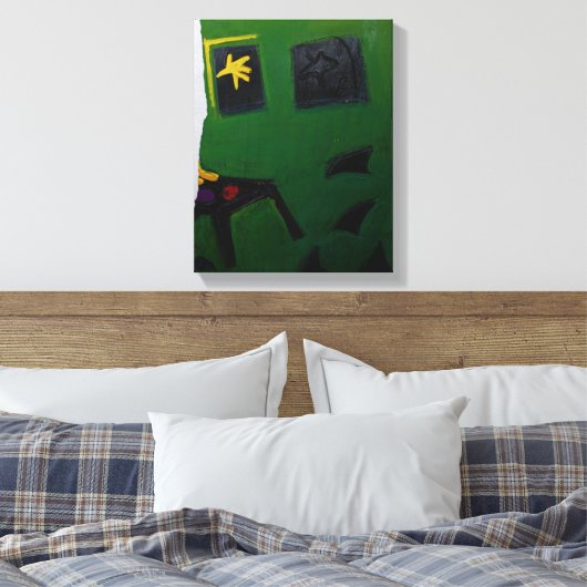 Collages Bruyants Artist's Book Green Room part2 P Canvas Afdruk (Insitu (Slaapkamer))