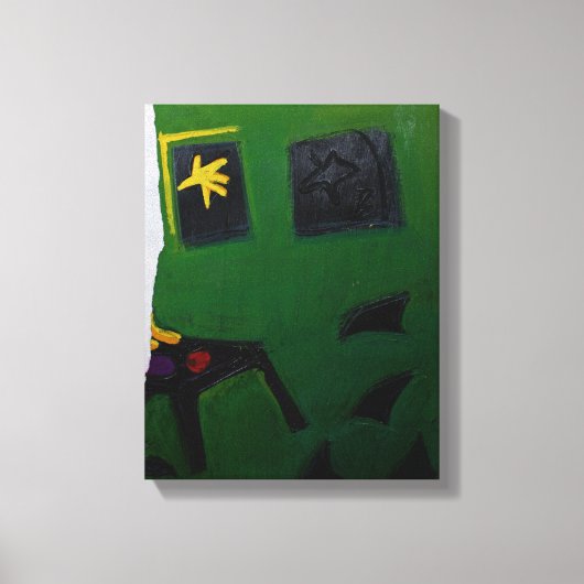 Collages Bruyants Artist's Book Green Room part2 P Canvas Afdruk (Voorkant)