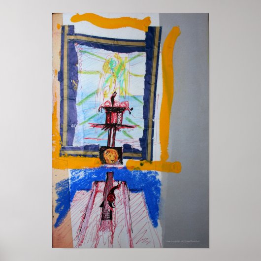 Collages Bruyants Kunstenaarsboek Snail Ravings P Poster (Voorkant)