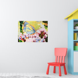 Collagevlinder Poster