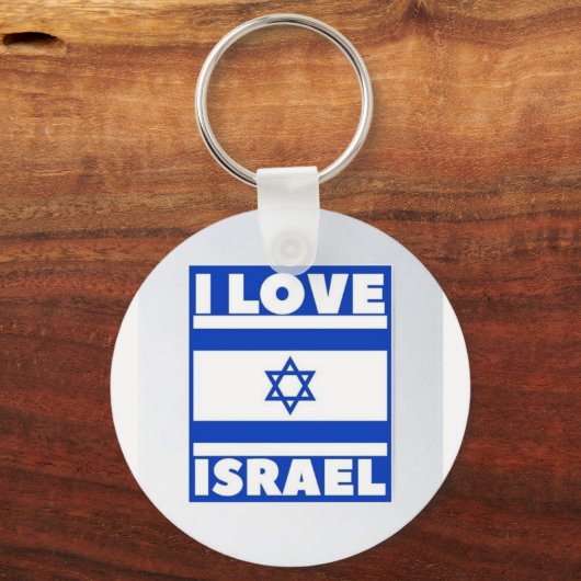 collar israel chai sleutelhanger (Achterkant)