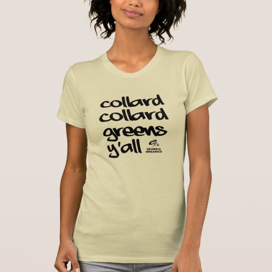 Collard Greens Georgia Organic Tshirt (Voorkant)