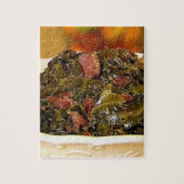 Collard Greens Legpuzzel (Verticaal)