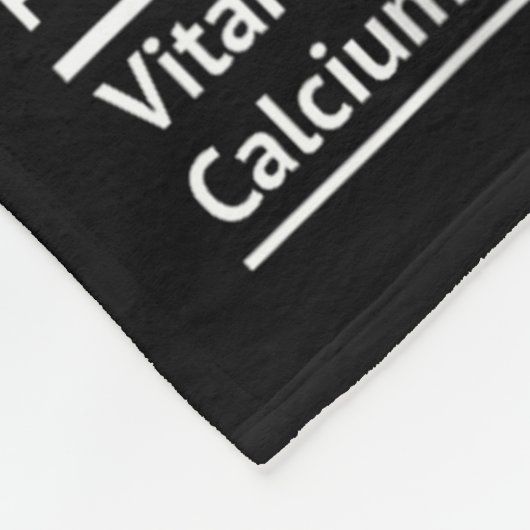 Collard Greens Nutrition Facts Funny Thanksgiving  Fleece Deken (Hoek)