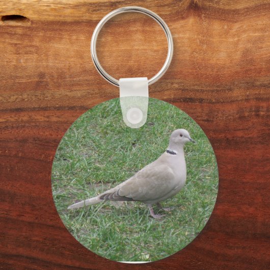 Collared Dove Sleutelhanger (Voorkant)