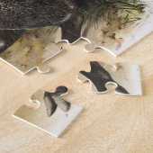 Collared Peccary Dycoteles torquatus Illustratie Legpuzzel (Zijkant)