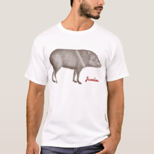 Collared Peccary - Javelina - Tayaussa - Musk Hog T-shirt