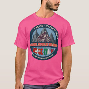 Colle Del Gran San Bernardo Badge Actief T-shirt