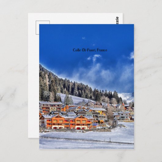 Colle-Di-Fuori, Frankrijk, Briefkaart (Voorkant / Achterkant)
