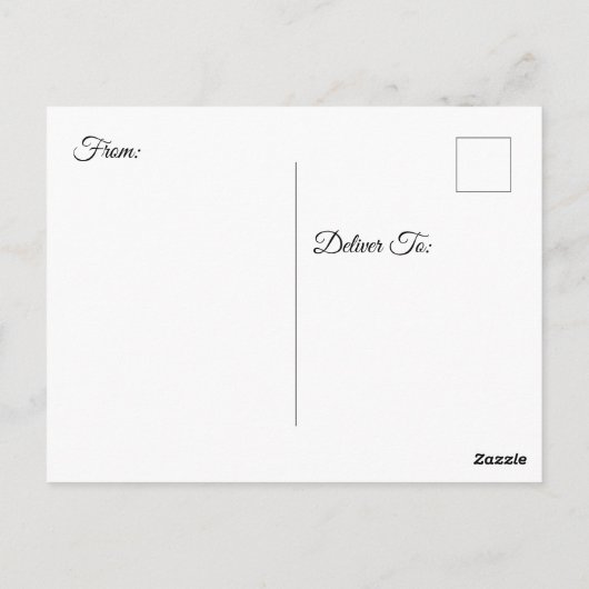 Colle-Di-Fuori, Frankrijk Winter Briefkaart (Achterkant)