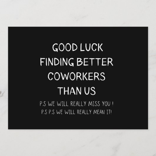 Colleague die de medewerker uit de boot laat valle menu (Voorkant)