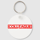 Colleague Stamp Sleutelhanger (Achterkant)