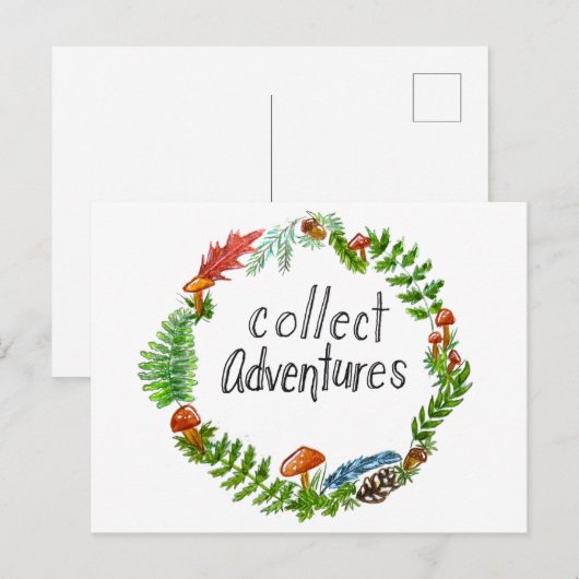 Collect Adventures Briefkaart (Voorkant / Achterkant)