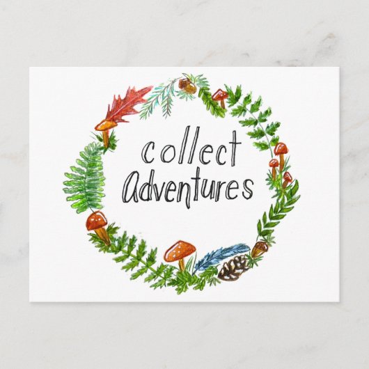 Collect Adventures Briefkaart (Voorkant)