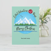 Collect Adventures Christmas Kaart (Staand voorkant)