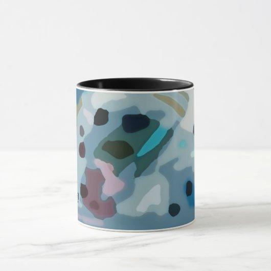 Collectable Colorful Abstracte Art Mok van PiCassi (Midden)