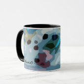 Collectable Colorful Abstracte Art Mok van PiCassi (Voorkant links)