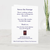 Collectable Glow Forth Greeting Card Kaart (Achterkant)