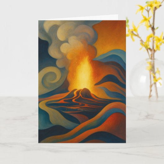 Collectable Glow Forth Greeting Card Kaart (Gele Bloem)