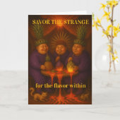 Collectable Glow Forth Greeting Card Kaart (Gele Bloem)