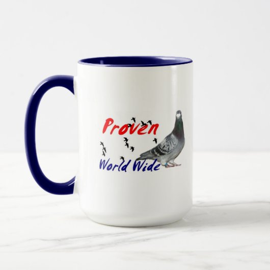 Collectable reeks Janssen Racing Pigeons Mok (Links)